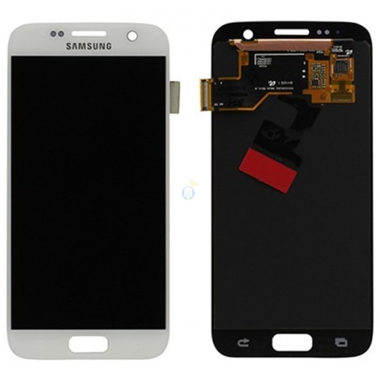 TOUCH+DISPLAY SAMSUNG GALAXY S7 G930 BRANCO SERVICE PACK [GH97-18523D]